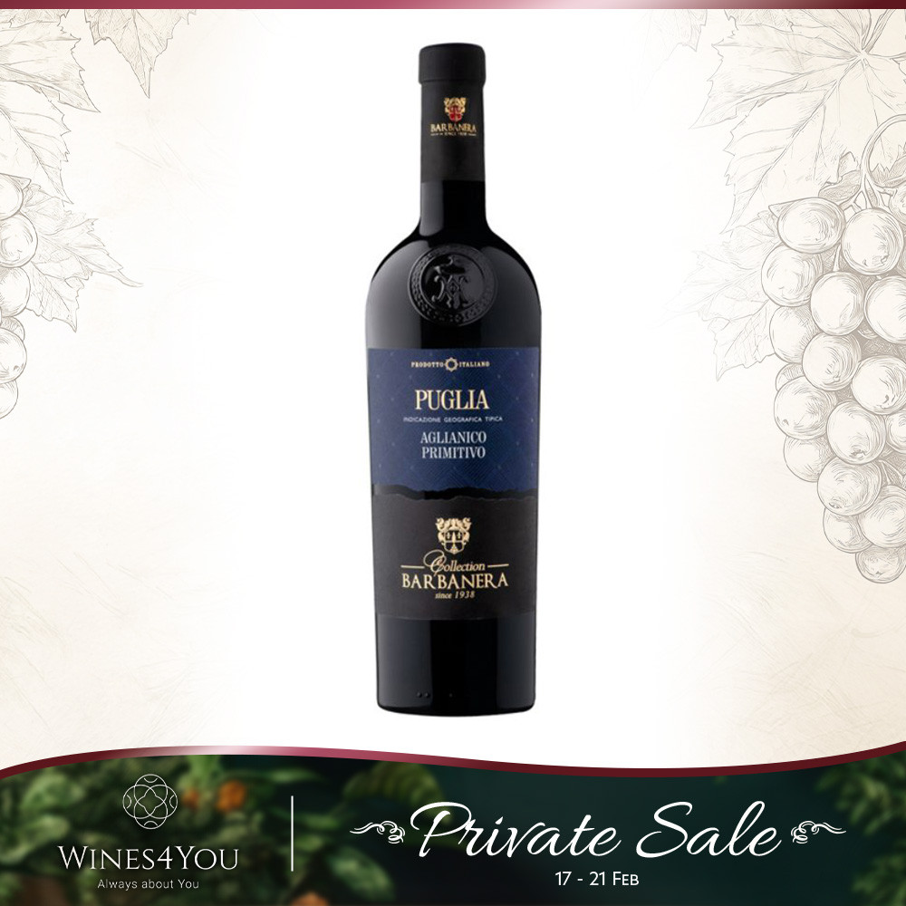 BARBANERA Aglianico Primitivo Italy Red Wine 2023